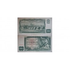100 Korun 1961 serie G - bankovka 100 Kčs